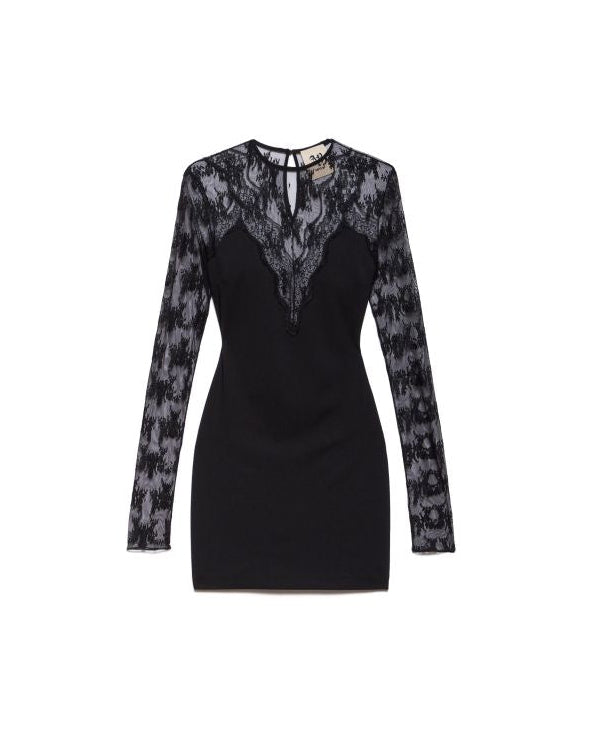 Abito corto on pizzo - Aniye By