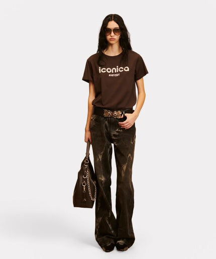 T-shirt cacao ICONICA - Aniye By