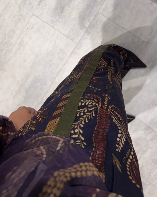 Pantalone fantasia viola NOMAD - Haveone