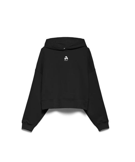 Felpa con cappuccio nera - Aniye By