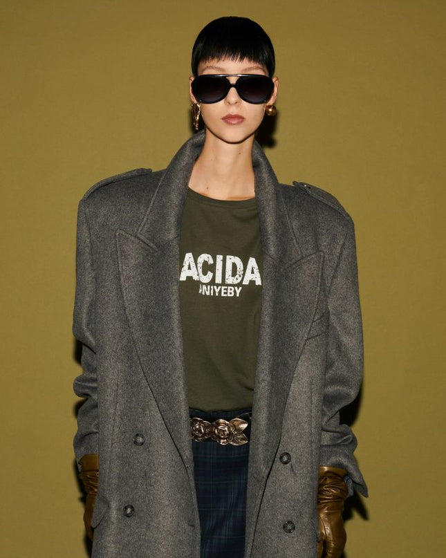 T-shirt verde ACIDA - Aniye By