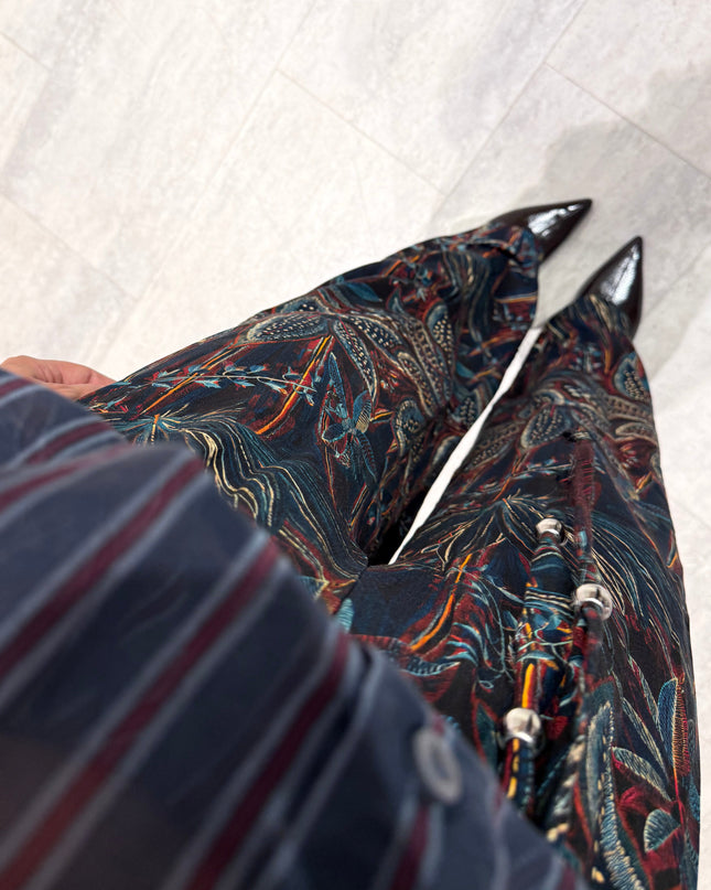 Pantalone fantasia blu NOMAD - Haveone