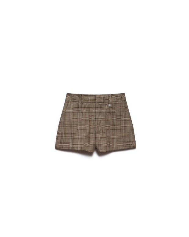Short cleo quadretti beige - Aniye By