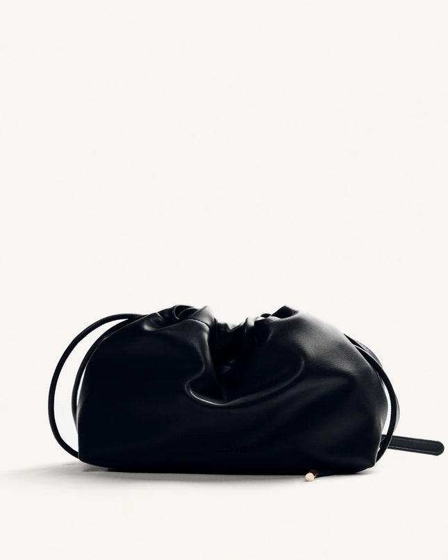 Borsa arricciata nera - Gioseppo