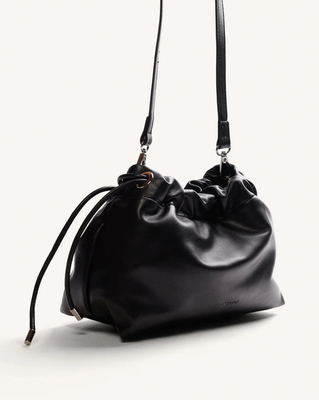 Borsa arricciata nera - Gioseppo