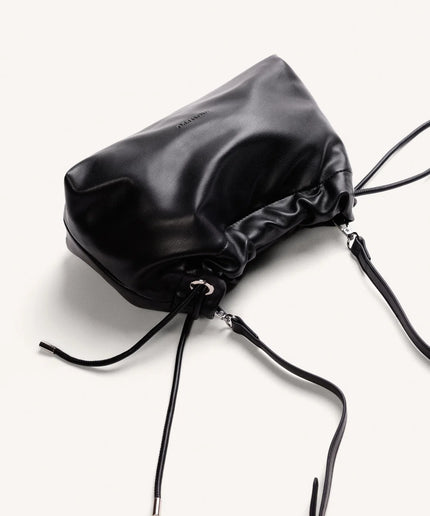 Borsa arricciata nera - Gioseppo