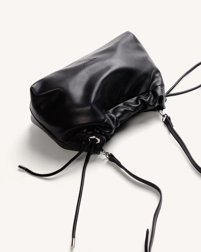 Borsa arricciata nera - Gioseppo