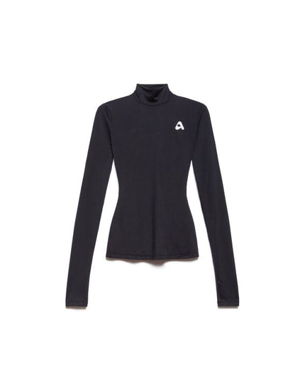Maglia nera collo alto - Aniye By