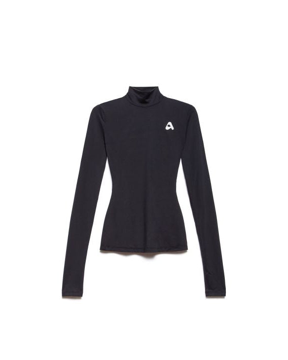 Maglia nera collo alto - Aniye By