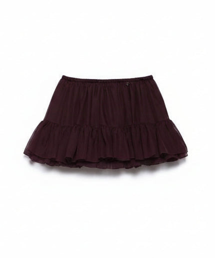 Mini gonna nuvola marrone PATTY - Aniye By