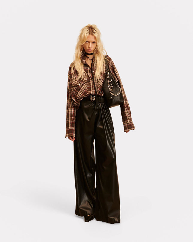 Pantalone over ecopelle Caly - Aniye By