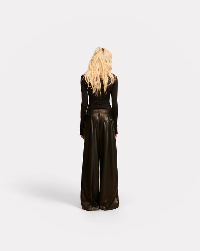 Pantalone over ecopelle Caly - Aniye By