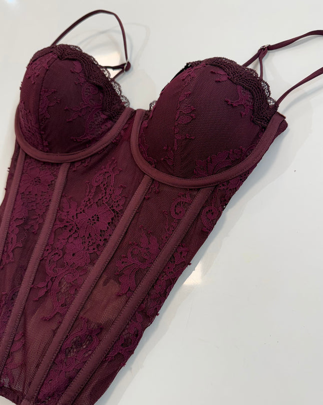 Bustino Vivi bordeaux - Aniye by