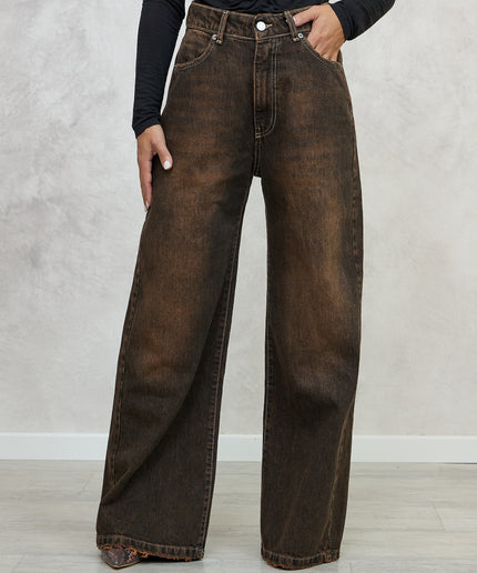 Denim AMELIE marrone - Haveone