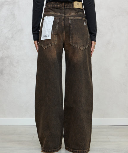 Denim AMELIE marrone - Haveone