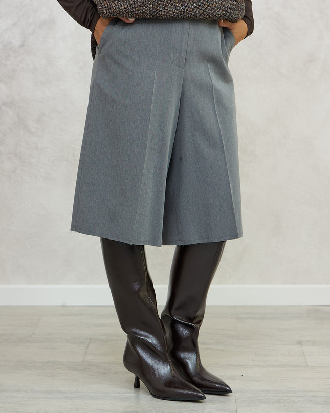 Bermuda sartoriale grigio - Akep