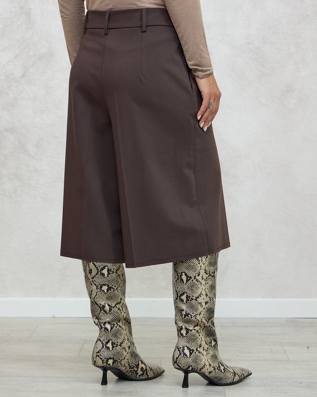 Bermuda sartoriale marrone - Akep