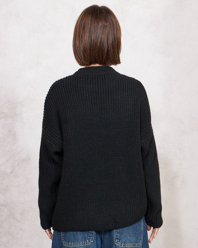 Pull con coulisse nero - Haveone