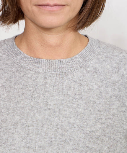 Pull girocollo grigio - White Whise