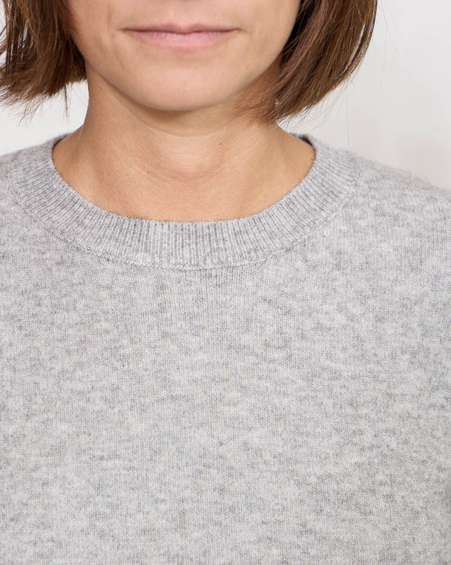 Pull girocollo grigio - White Whise
