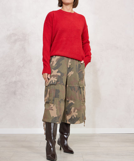 Pull girocollo rosso - White Whise