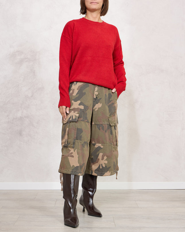 Pull girocollo rosso - White Whise
