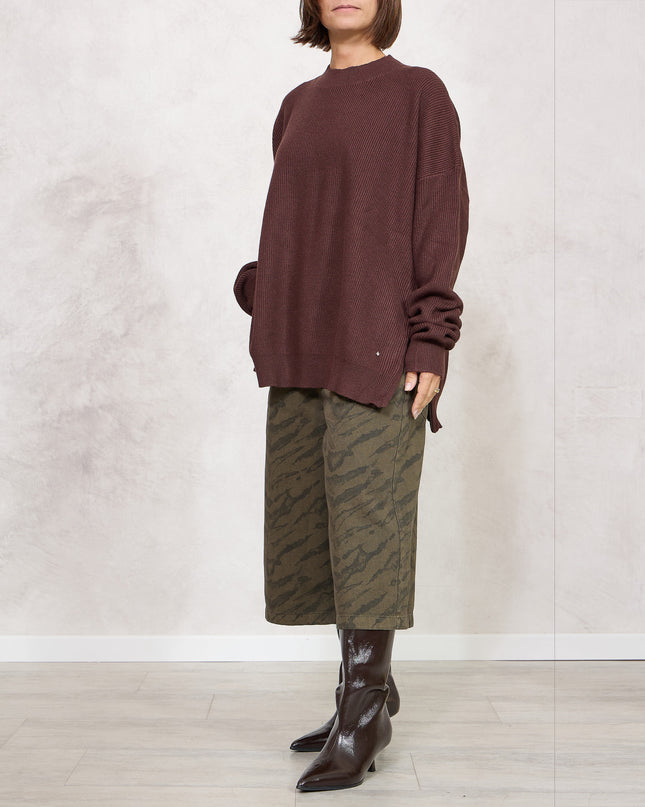 Pull costa inglese con zip moro  - White Whise