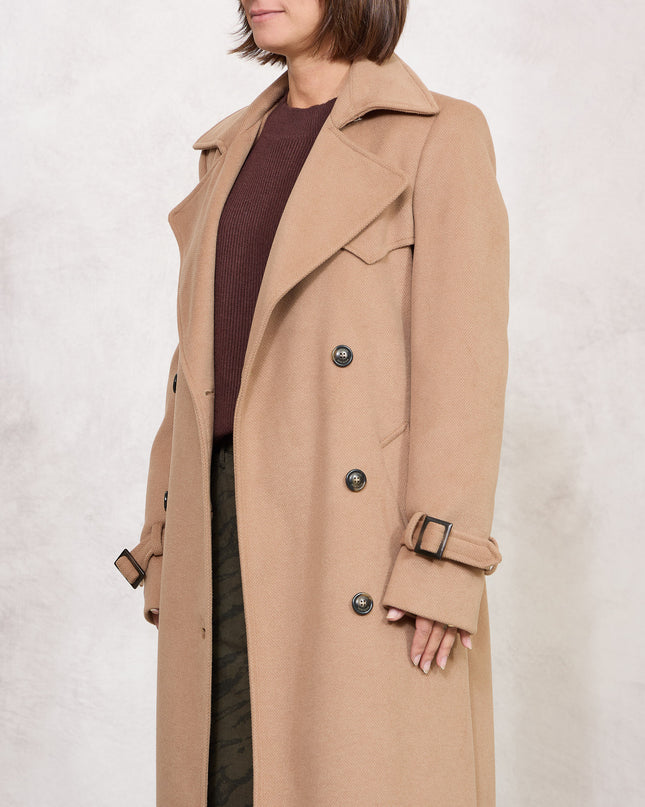 Cappotto cammello - White Whise