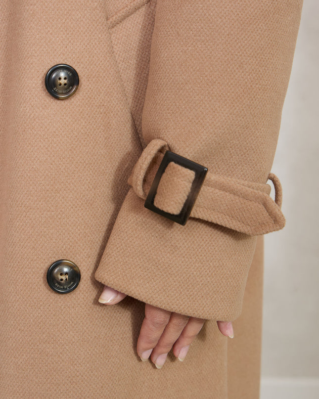 Cappotto cammello - White Whise
