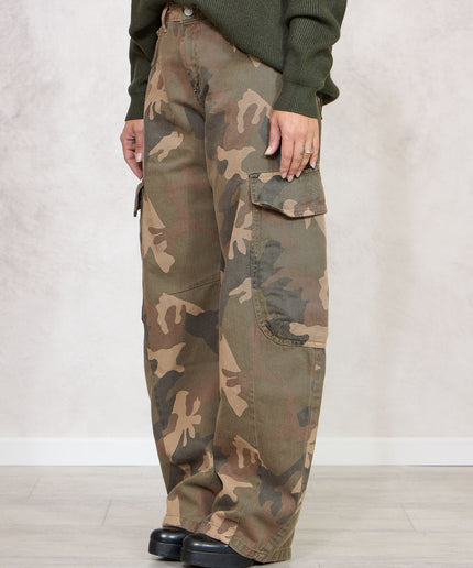 Pantalone cargo camouflage - Haveone