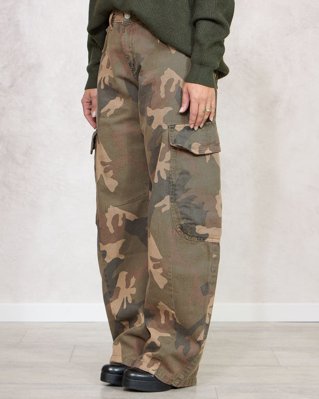 Pantalone cargo camouflage - Haveone