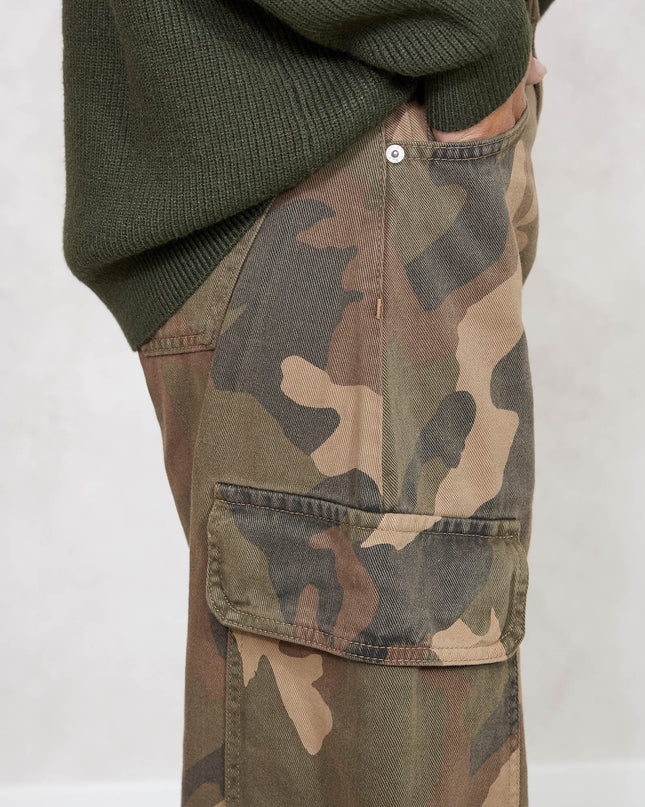 Pantalone cargo camouflage - Haveone