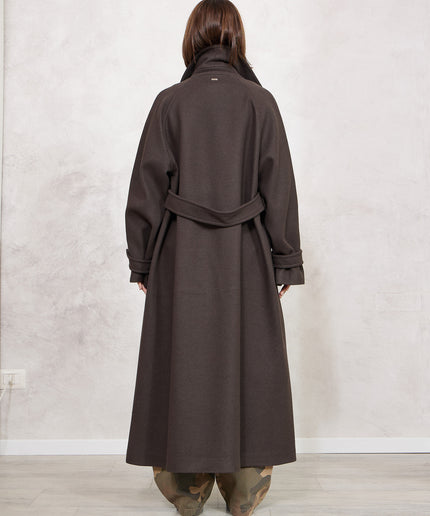 Cappotto lungo manica raglan - White Whise