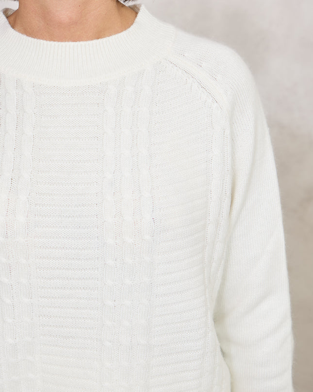 Pull trecce panna - White Whise