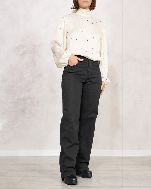 Pantalone sigaretta nero - White Whise