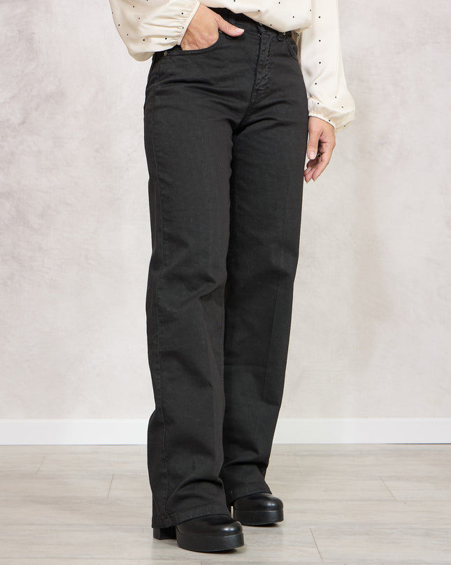 Pantalone sigaretta nero - White Whise