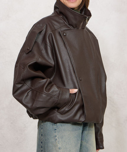 Bomber ecopelle moro - Odi Odi