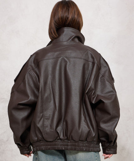 Bomber ecopelle moro - Odi Odi