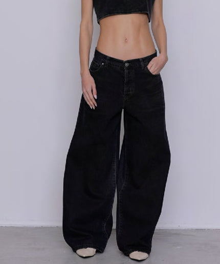 Denim slouchy blu notte Zefiro - GSD