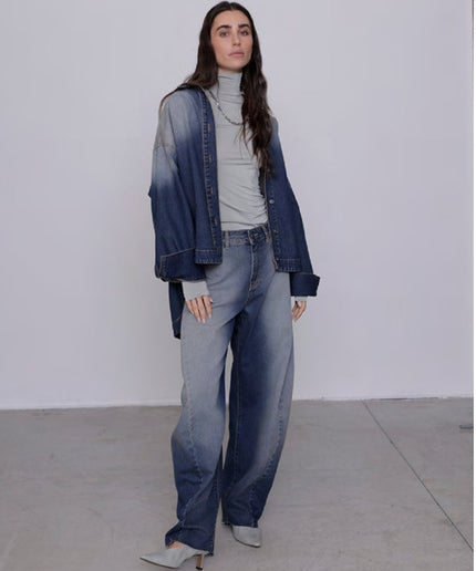 Camicia in denim sfumato Cassandra - GSD
