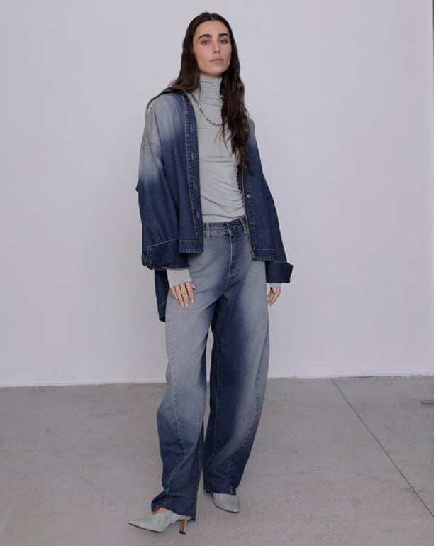 Camicia in denim sfumato Cassandra - GSD