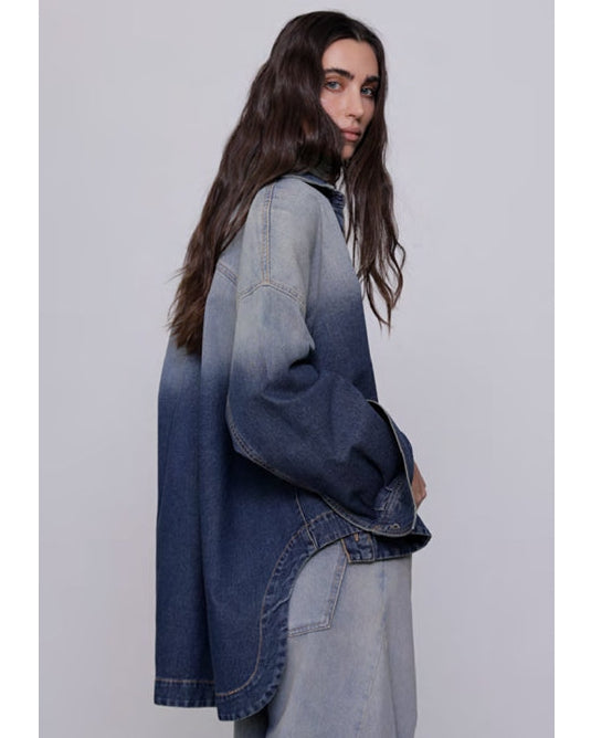 Camicia in denim sfumato Cassandra - GSD
