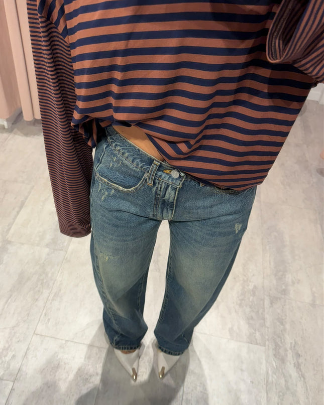 T-shirt over righe - Haveone