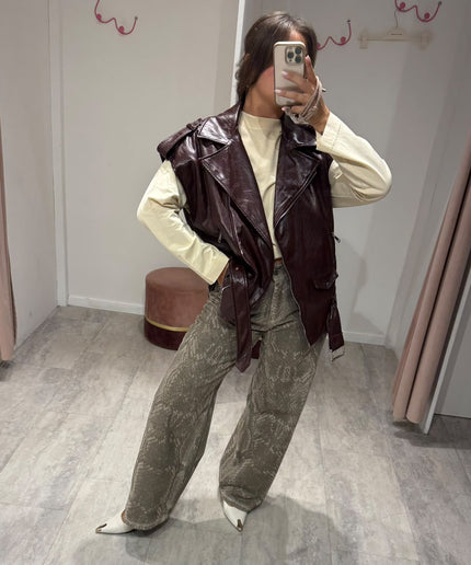 Denim BELLA pyton salvia - Haveone