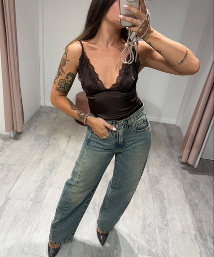 Body con pizzo - Haveone