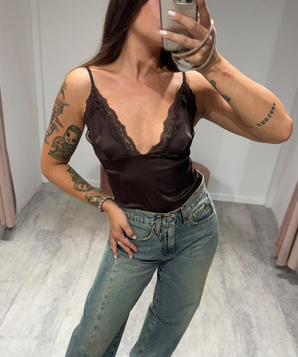 Body con pizzo - Haveone