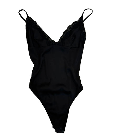 Body con pizzo nero - Haveone