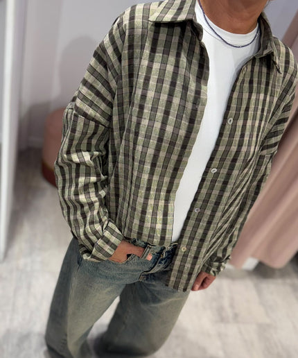 Camicia quadri verde - Haveone