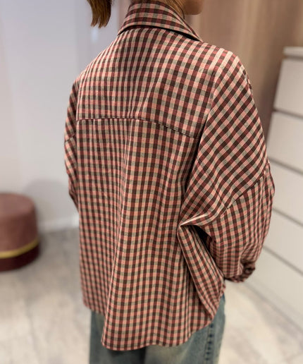 Camicia quadri rosa - Haveone