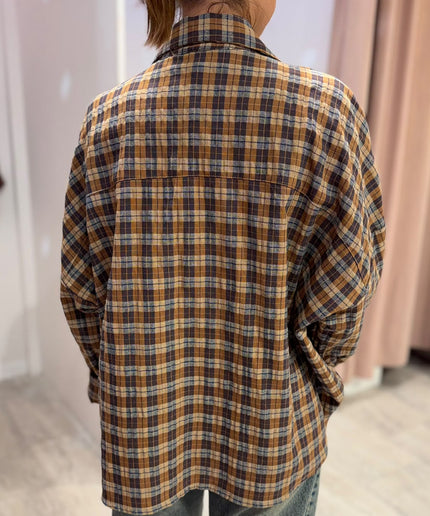 Camicia quadri cuoio - Haveone